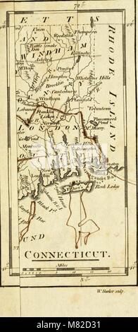 Carey's American pocket Atlas; mit zwanzig Karten... mit einer kurzen Beschreibung jedes Staates und von Louisiana - auch die Volkszählung der Einwohner der Vereinigten Staaten, für 1801 und den Exporten (14778019475) Stockfoto