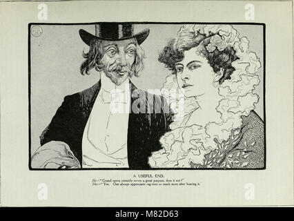 Karikatur; Witz und Humor einer Nation in Bild, Lied und Geschichte (1911) (14802335843) Stockfoto