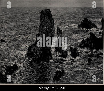 Katalog de Tableaux modernes, Aquarelle, Pastelle, Dessins - Gleichheit Bonvin, Daumier, Degas, Harpignies, Jongkind, Monet, Sisley, Vignon, etc. provenant de la collection de Feu M. P (AUL) EIN (ubry) (1897) (14802048413) Stockfoto