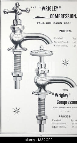 Katalog aus Messing waren und Sanitär Spezialitäten (1893) (14596745227) Stockfoto