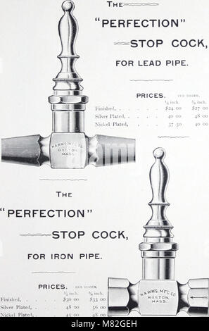 Katalog aus Messing waren und Sanitär Spezialitäten (1893) (14780890374) Stockfoto