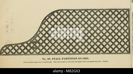 Katalog der verbesserte und patentierte stabil und das Inventar, Messing, brüniert und vernickelt; Geflügel-yard Geräte, Hundehütten, Tür und Fenster wachen, &c., &c. (1886) (19960452523) Stockfoto