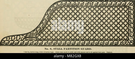 Katalog der verbesserte und patentierte stabil und das Inventar, Messing, brüniert und vernickelt; Geflügel-yard Geräte, Hundehütten, Tür und Fenster wachen, &c., &c. (1886) (20572385022) Stockfoto