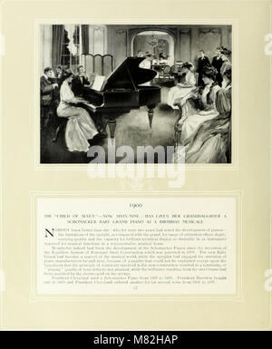 Katalog der Schomacker Flügel und Pianos und die schomacker Angelopian Player-piano (1910) (14594712437) Stockfoto