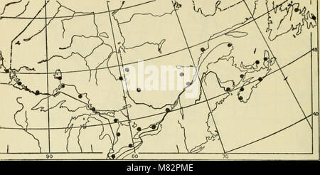 Überprüfen Sie die Liste der Amphibien und Reptilien von Kanada und Alaska (1961) (20609940041) Stockfoto