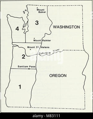 CLIMACS - ein Computer Modell des Waldbestandes Entwicklung für die westlichen Oregon und Washington (1984) (20546606156) Stockfoto