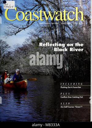 „Coast Watch“ (1979) konzentriert sich auf Maßnahmen zur Überwachung und zum Schutz der Küsten, auf die Untersuchung der Meeresumwelt, auf die Verminderung der Verschmutzung und auf die Erhaltung der Küsten-Ökosysteme. Stockfoto