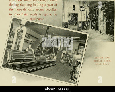 Kakao und Schokolade; eine kurze Geschichte der, ihre Herstellung und Verwendung (1904) (20039183414) Stockfoto