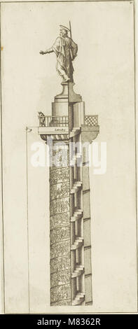 Columna Cochlis M.Aurelio Antonio Augusto dicata eius Rebus gestis in germanicâ - Atque sarmaticâ expeditione insignis, ex. S.C. Romae ad viam Flaminiam erecta, ac utriusque Belli imaginibus (14754684086) Stockfoto