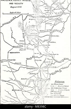 Kurze Geschichte des Lagers und das Leben der 122 d-Regiment, Penn' eine freiwillige. Von Notizen, Skizzen, Fakten und Vorfälle (1885) (14579795330) erstellt Stockfoto