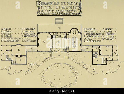 Cyclopedia von Architektur, Tischlerei und Gebäude; eine allgemeine Nachschlagewerk (1912) (14768634422) Stockfoto