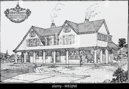 Cyclopedia von Architektur, Tischlerei und Gebäude - eine allgemeine Nachschlagewerk (1912) (14580093288) Stockfoto