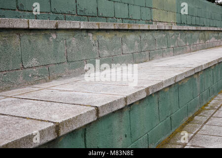 Hockey Gericht grün Stockfoto