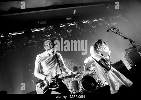 Wolf Alice an der Manchester Academy Stockfoto