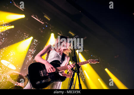 Wolf Alice an der Manchester Academy Stockfoto