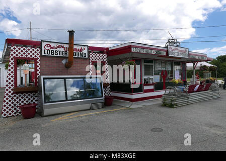 Charlotte's Lobster Pound in Southwest Harbor Maine USA Stockfoto