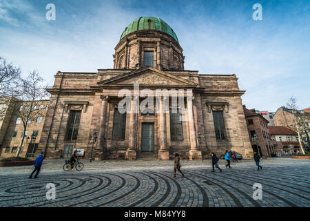 St. Elisabeth Kirche in Nürnberg, Deutschland, Europa. Stockfoto