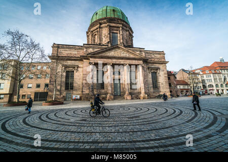 St. Elisabeth Kirche in Nürnberg, Deutschland, Europa. Stockfoto