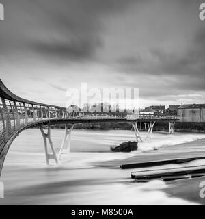 Millenium Bridge, Castleford, England Stockfoto