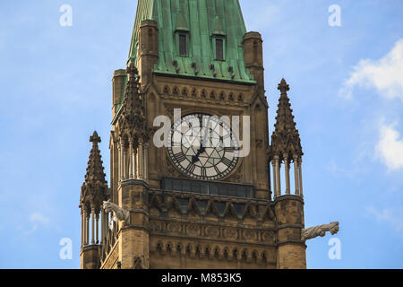 Peace Tower auf einer sonnigen Kanada Tag Stockfoto