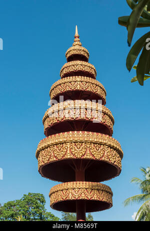 Wat Preah Prohm Rath Tempel, Siem Reap, Kambodscha Stockfoto