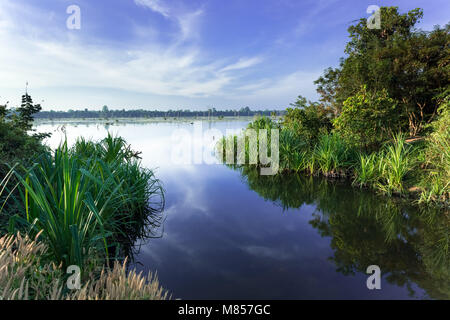 Jayatataka Baray, Angkor, Kambodscha Stockfoto