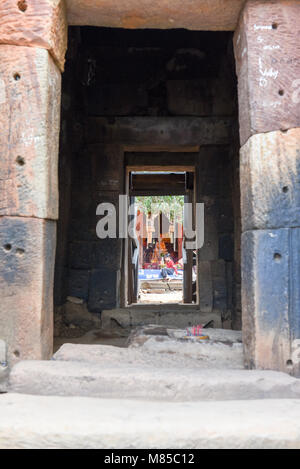 In Battambang, Kambodscha-14 Januar 2018: Phnom Banan Tempel in Battambang zu Kambodscha Stockfoto