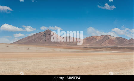 Panoramablick über die Salvador Dali Wüste in der Fauna der Anden Eduardo Avaroa National Reserve, Bolivien - Südamerika Stockfoto