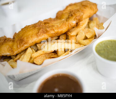 Fish &amp; Chips Stockfoto