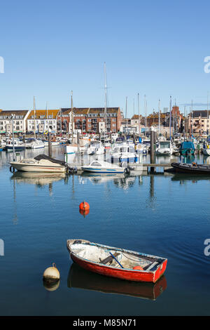 Weymouth Marina, Dorset Stockfoto