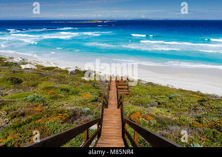 9 Mile Beach, Great Ocean Drive Esperance Western Australia Stockfoto