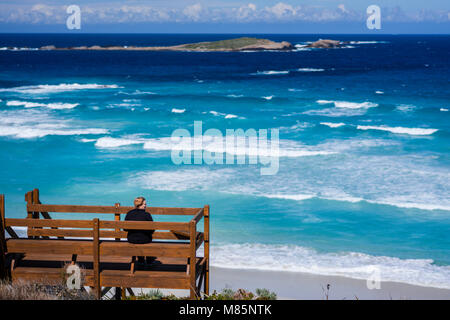 9 Mile Beach, Great Ocean Drive Esperance Western Australia Stockfoto