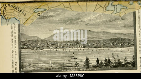 Unten nach Osten Riegel Streicher; oder Küste, Seen und Berge von der Boston und Maine Railroad. Beschreibung der touristischen Region von New England (1887) (14738178596) Stockfoto