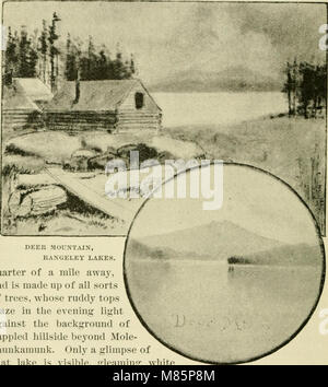 Unten nach Osten Riegel Streicher; oder Küste, Seen und Berge von der Boston und Maine Railroad. Beschreibung der touristischen Region von New England (1887) (14761198975) Stockfoto