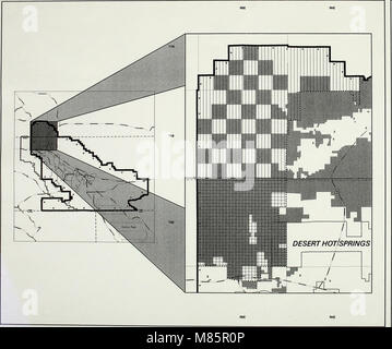 Entwurf Kalifornien Desert Conservation Area Plan Änderung für die Coachella Valley, Entwurf von Santa Rosa und San Jacinto Berge schleppt Management Plan und Entwurf einer Umweltverträglichkeitsstudie. (2002) (20375031803) Stockfoto