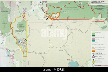 Entwurf einer Umweltverträglichkeitsstudie für die ressortübergreifende Bison management plan für den Zustand von Montana und der Yellowstone National Park (1998) (20996478885) Stockfoto