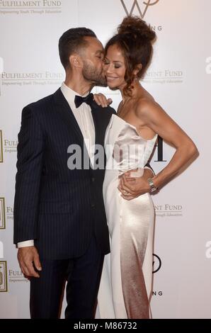 Kamar de los Reyes, Sherri Saum bei der Ankunft für ein Vermächtnis der Leben verändern durch die Erfüllung Fonds, Dolby Ballsaal, Los Angeles, CA 13. März 2018 präsentiert. Foto von: Priscilla Grant/Everett Collection Stockfoto