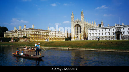 Kings College in Cambridge Cambridgeshire England Großbritannien Stockfoto