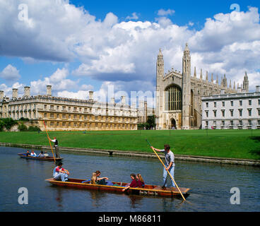 Kings College in Cambridge Cambridgeshire England Großbritannien Stockfoto
