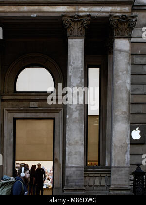 Apple Store, Buchanan Street, Glasgow, Schottland Stockfoto