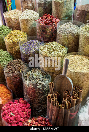 Spice Souk, Deira, Dubai, Vereinigte Arabische Emirate Stockfoto