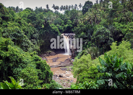 Tegenungan Wasserfall, Ubud, Bali, Indonesien Stockfoto