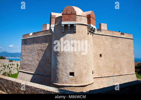 Zitadelle von Saint-Tropez, Golf von Saint Tropez, Côte d'Azur, Südfrankreich, Cote d'Azur, Frankreich, Europa Stockfoto