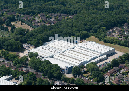 Ford Transit Montagewerk, Swaythling, Southampton Stockfoto