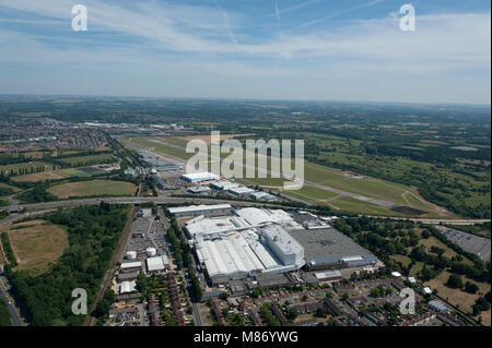 Ford Transit Montagewerk Swaythling Southampton Stockfoto