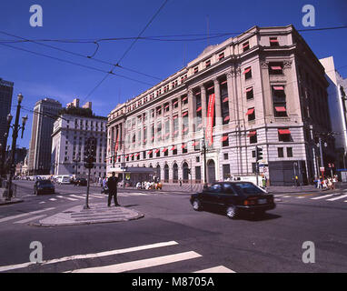 Einkaufen, Licht, Innenstadt, Sao Paulo, Brasilien Stockfoto