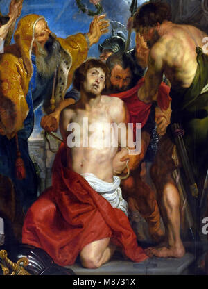 Das Martyrium von St. Georges von Peter Paul Rubens (1577 - 1640) Belgien Flandern Belgien Stockfoto