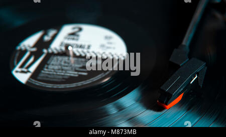 Die Specials Album, dem Ersten 1979 auf Vinyl von der 2 Tone Label an der Höhe der Ska Szene in England Ende der 70er Jahre passiert Stockfoto