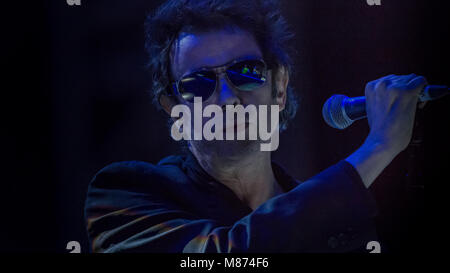 Echo & Bunnymen Spielen auf der Hauptbühne am siegreichen Festival 2016, Fareham, Hampshire Stockfoto