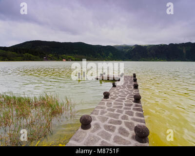 Lagoa Das Furnas, Insel Sao Miguel, Azoren, Portugal Stockfoto
